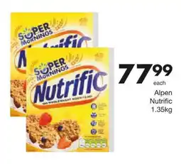 Save Alpen Nutrific offer