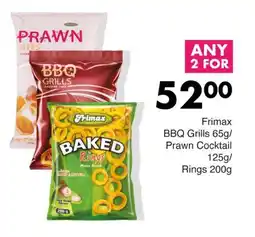 Save Frimax BBQ Grills/ Prawn Cocktail/ Rings offer