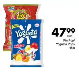 Save Pin Pop/ Yogueta Pops offer