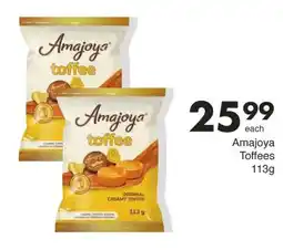 Save Amajoya Toffees offer