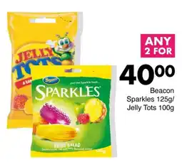 Save Beacon Sparkles/ Jelly Tots offer