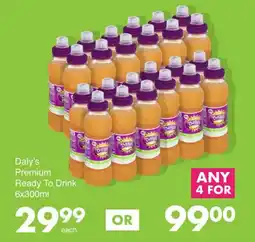 Save Daly's Premium Ready To Drink offer
