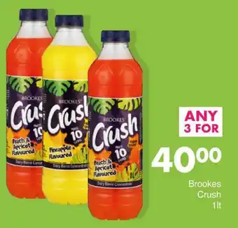 Save Brookes Crush offer