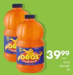 Save Oros Squash offer