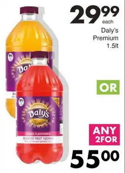 Save Daly's Premium offer
