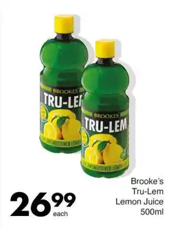Save Brooke's Tru-Lem Lemon Juice offer