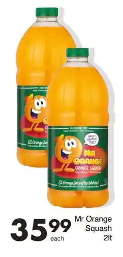 Save Mr Orange Squash offer