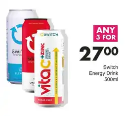 Save Switch Energy Drink offer