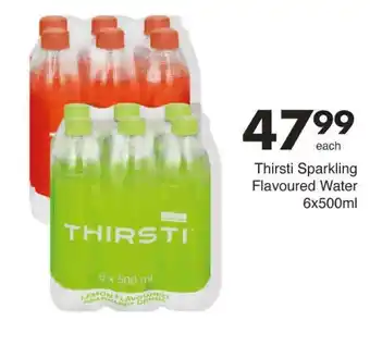 Save Thirsti Sparkling Flavoured Water offer