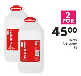 Save Thirsti Still Water offer
