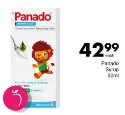 Save Panado Syrup offer