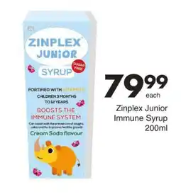 Save Zinplex Junior Immune Syrup offer