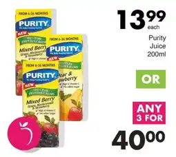 Save Purity Juice offer