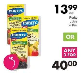Save Purity Juice offer