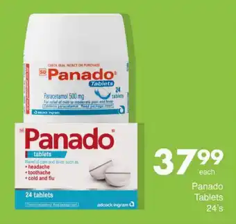 Save Panado Tablets offer