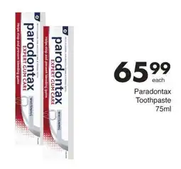 Save Paradontax Toothpaste offer