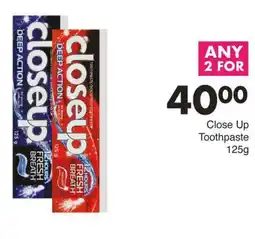 Save Close Up Toothpaste offer