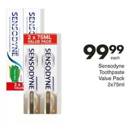 Save Sensodyne Toothpaste Value Pack offer