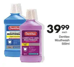 Save Dentitex Mouthwash offer