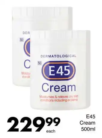 Save E45 Cream offer