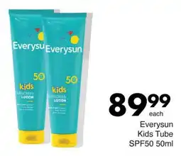 Save Everysun Kids Tube SPF50 offer