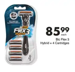 Save Bic Flex 3 Hybrid + 4 Cartridges offer
