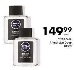 Save Nivea Men Aftershave Deep offer