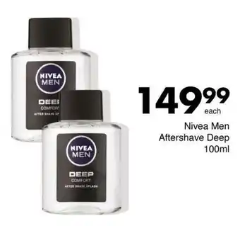 Save Nivea Men Aftershave Deep offer