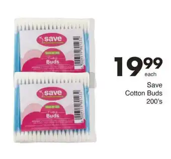 Save Save Cotton Buds offer