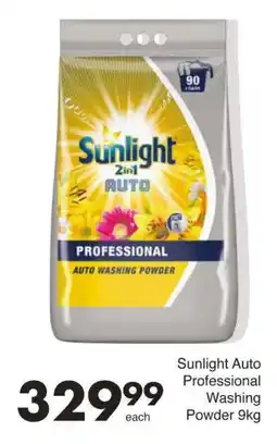 Save Sunlight Auto Professional Washing Powder offer