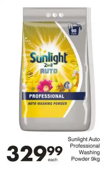 Save Sunlight Auto Professional Washing Powder offer