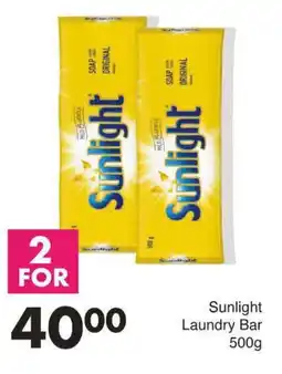 Save Sunlight Laundry Bar offer