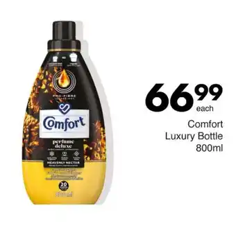 Save Comfort Luxury Bottle offer