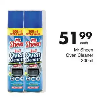 Save Mr Sheen Oven Cleaner offer