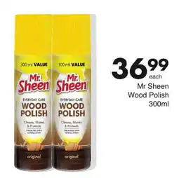 Save Mr Sheen Wood Polish offer