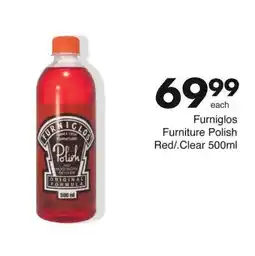 Save Furniglos Furniture Polish Red/ Clear offer
