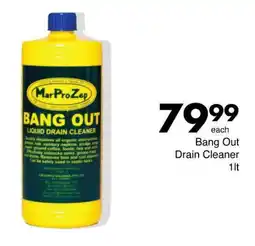 Save Bang Out Drain Cleaner offer
