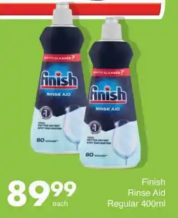 Save Finish Rinse Aid Regular offer