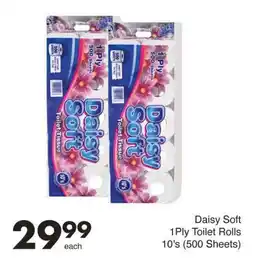 Save Daisy Soft 1 Ply Toilet Rolls offer