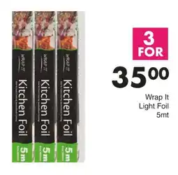 Save Wrap It Light Foil offer