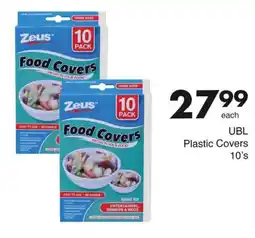 Save UBL Plastic Covers offer