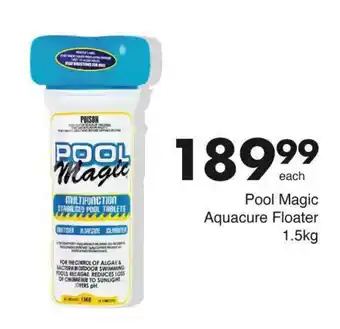 Save Pool Magic Aquacure Floater offer