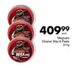 Save Megiuars Cleaner Wax & Paste offer