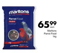 Save Marltons Parrot Food offer