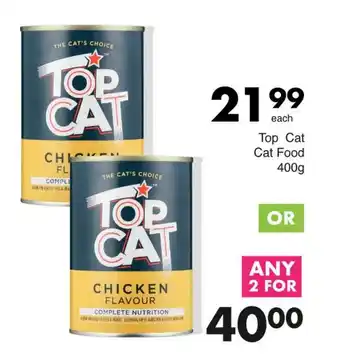 Save Top Cat Cat Food offer