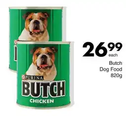 Save Butch Dog Food offer