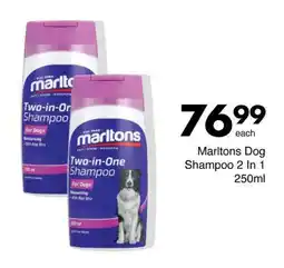 Save Marltons Dog Shampoo 2 In 1 offer