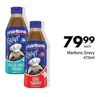 Save Marltons Gravy offer