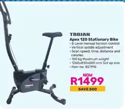 Game TROJAN Apex 120 Stationary Bike offer