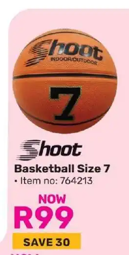 Game Shoot Basketball Size 7 offer